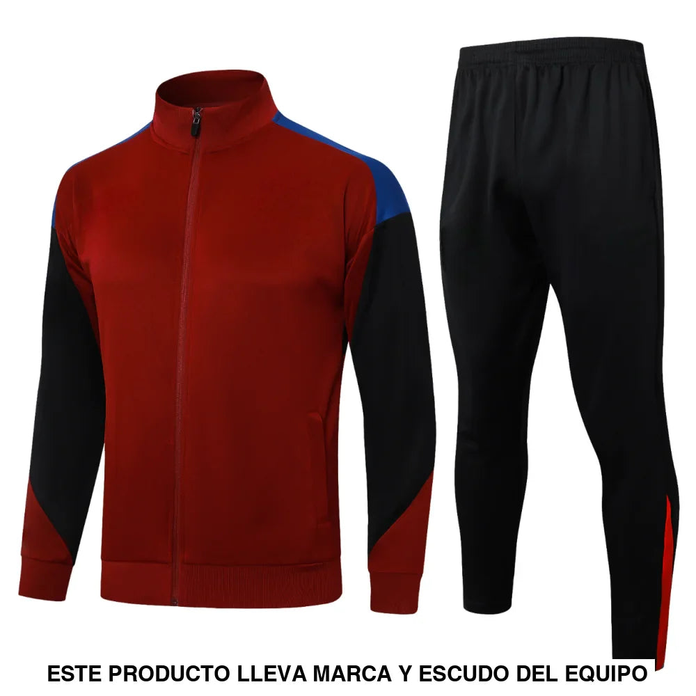 Chandal Barcelona 24-25, cremallera completa, Modelo 1