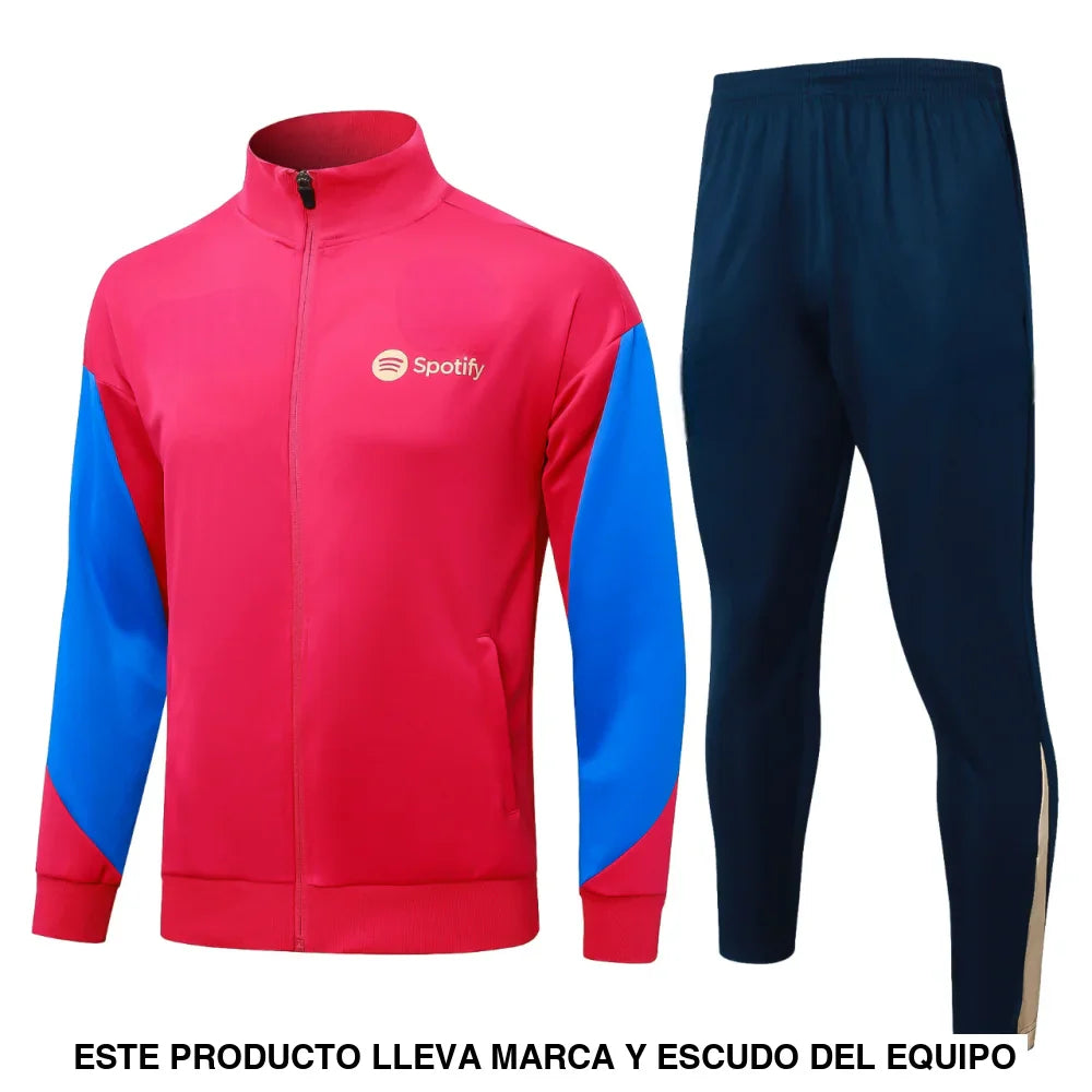 Chandal Barcelona 24-25, cremallera completa, Modelo 2