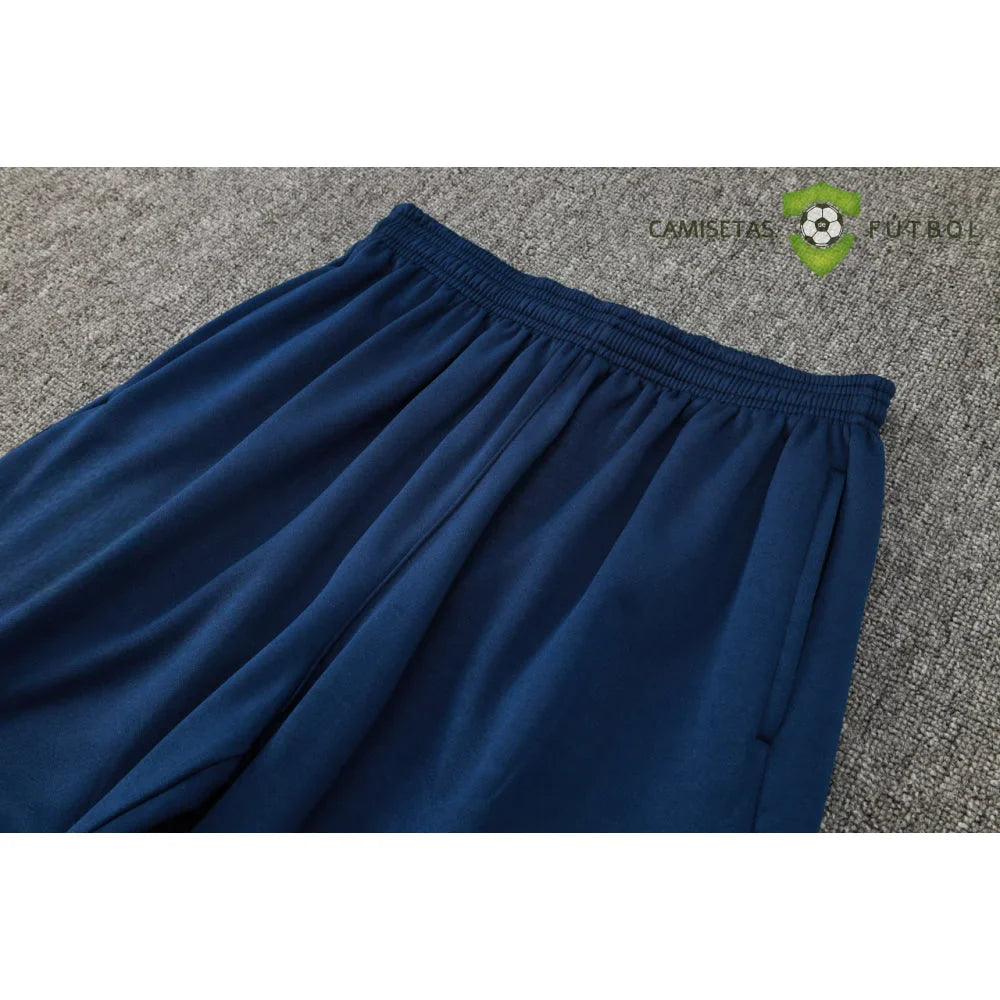 Chandal Barcelona 24-25, media cremallera con capucha, Modelo 6