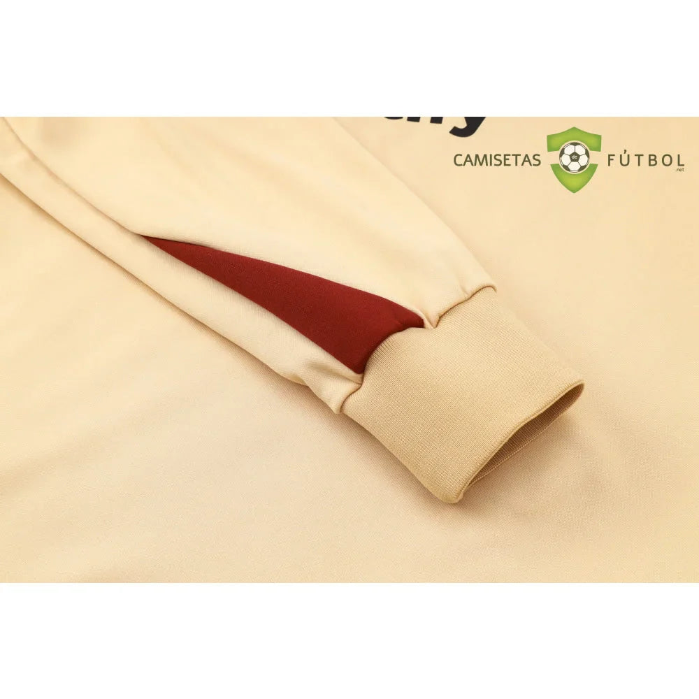 Chandal Barcelona 24-25, media cremallera con capucha, Modelo 7
