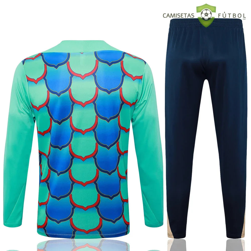 Chandal Barcelona 24-25, media cremallera, Modelo 10