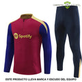 Chandal Barcelona 24-25, media cremallera, Modelo 2