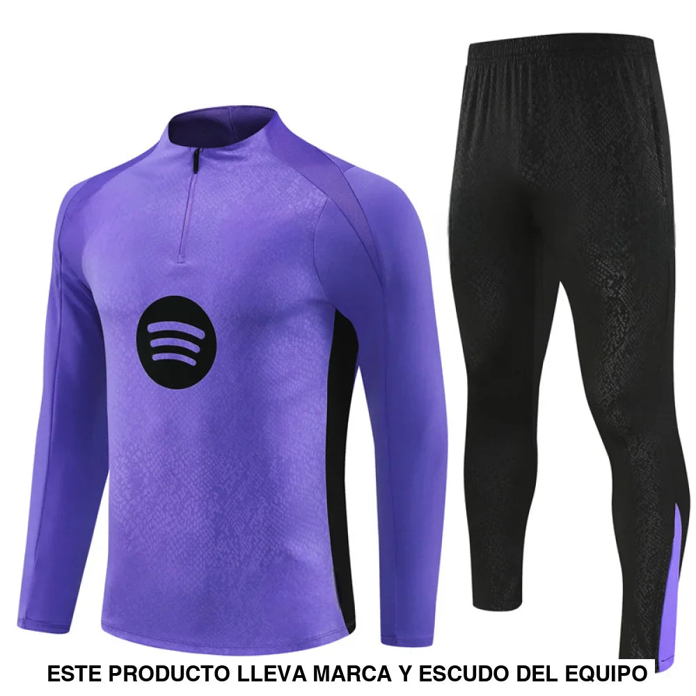 Chandal Barcelona 25-26, media cremallera, Modelo 5