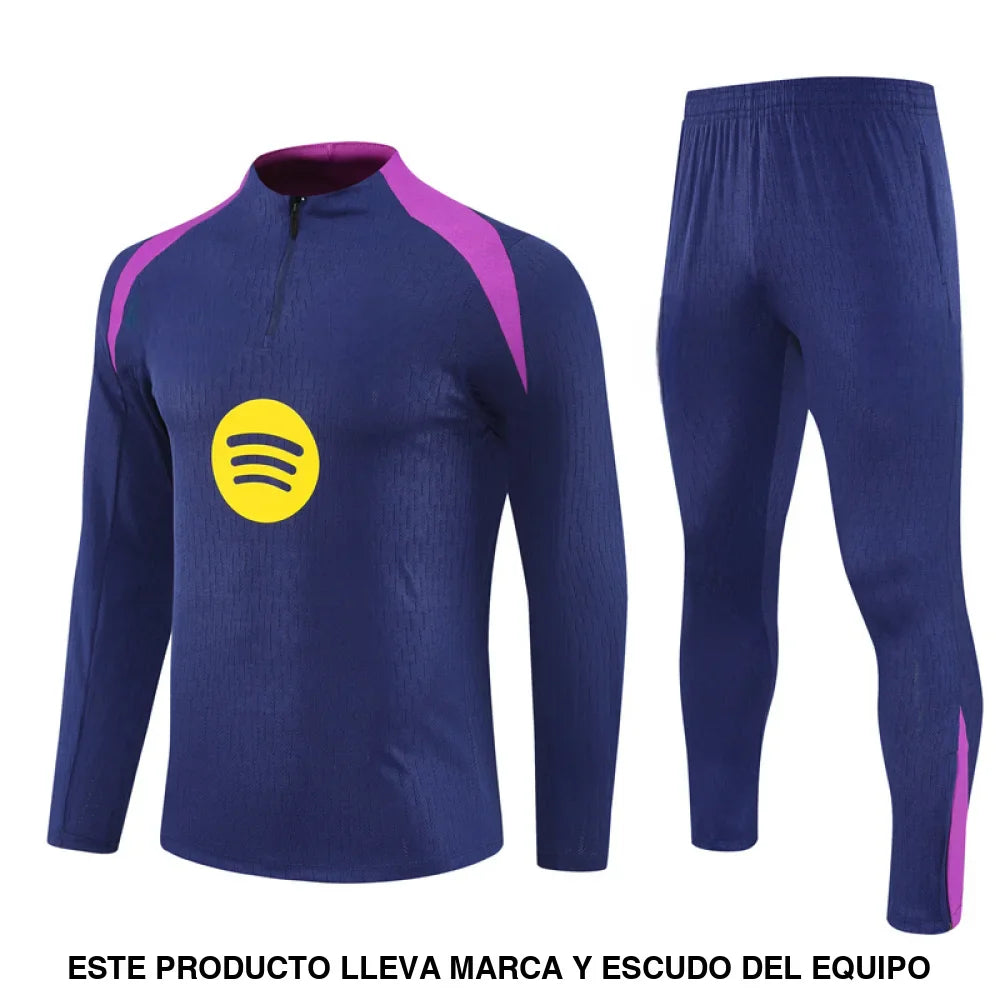 Chandal Barcelona 25-26, media cremallera, Modelo 6