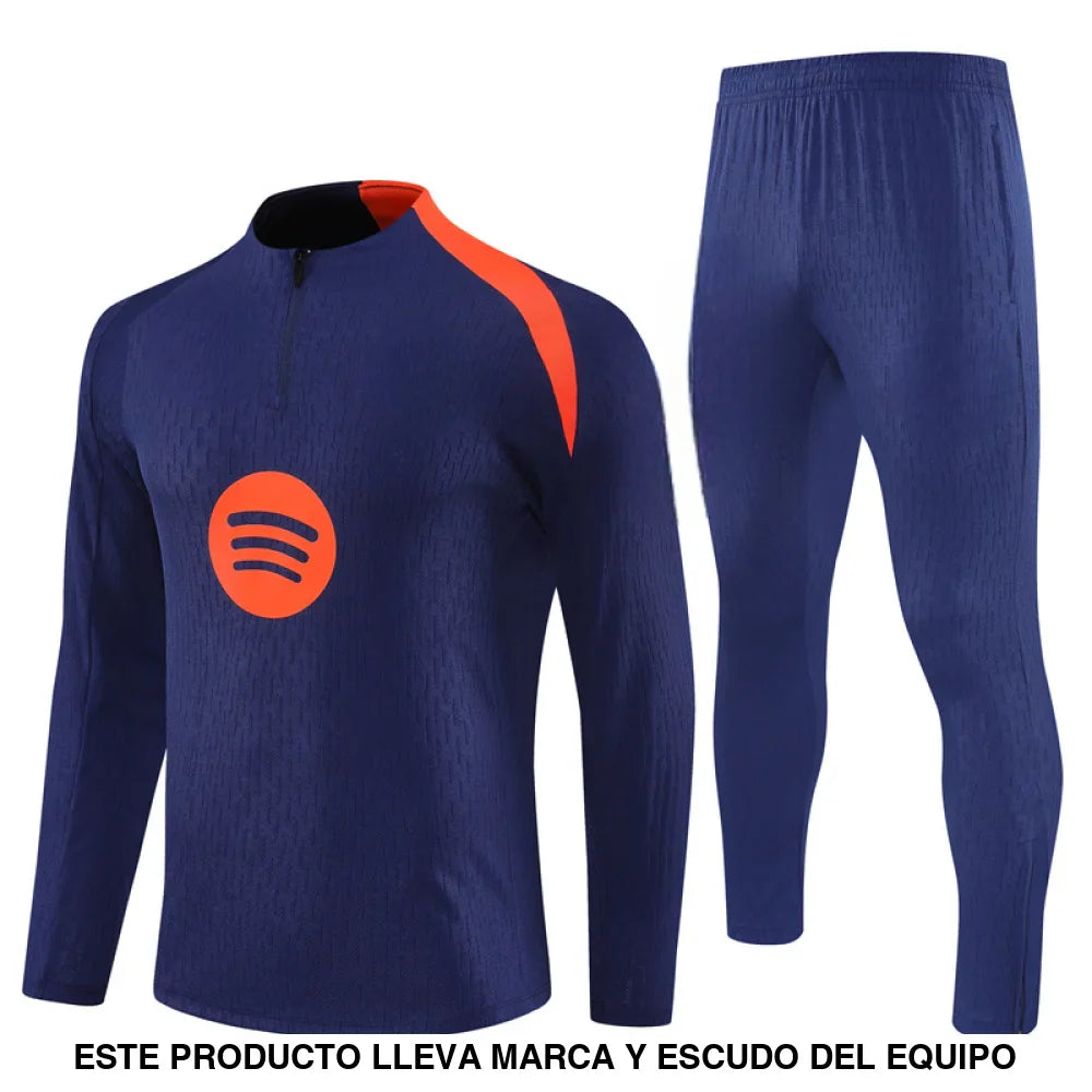 Chandal Barcelona 25-26, media cremallera, Modelo 7