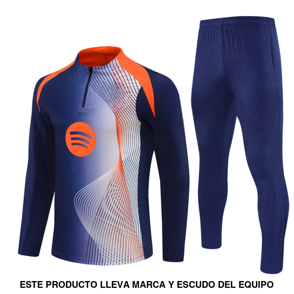Chandal Barcelona 25-26, media cremallera, Modelo 9