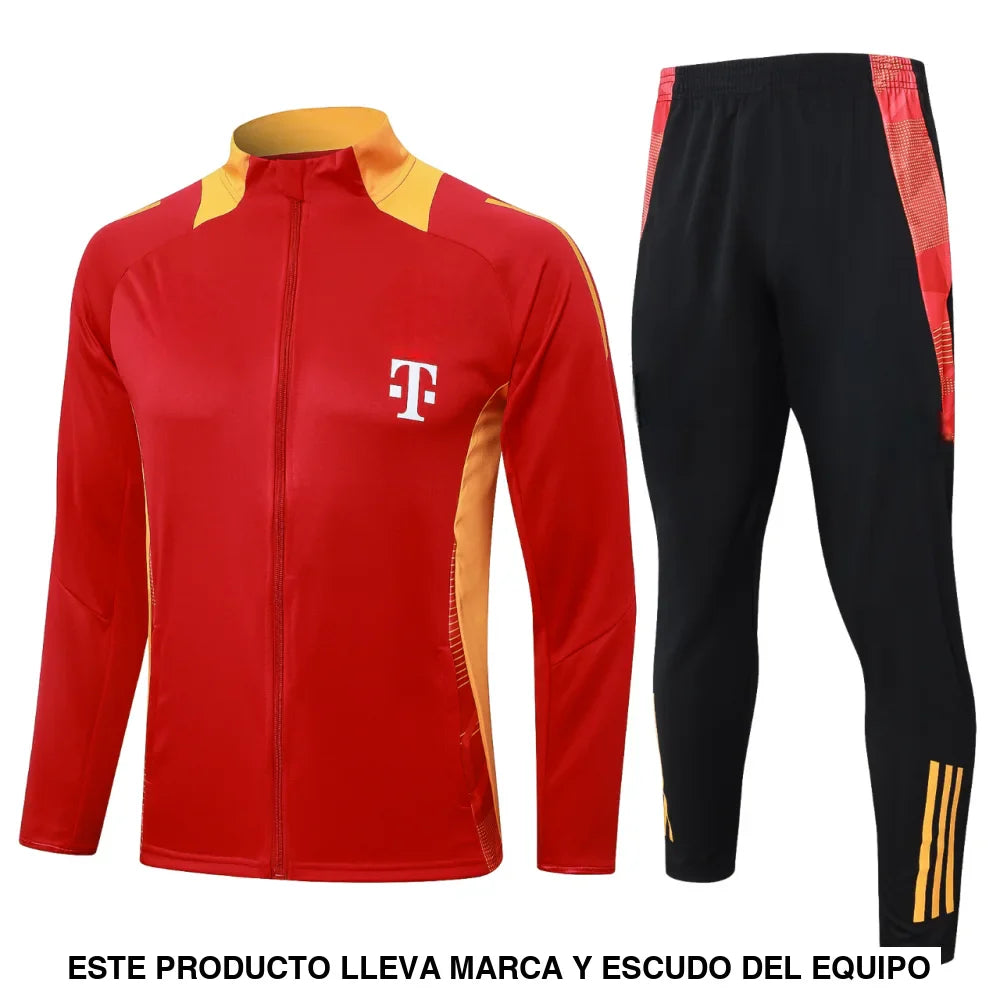 Chandal Bayern Munich 24-25, cremallera completa, Modelo 1