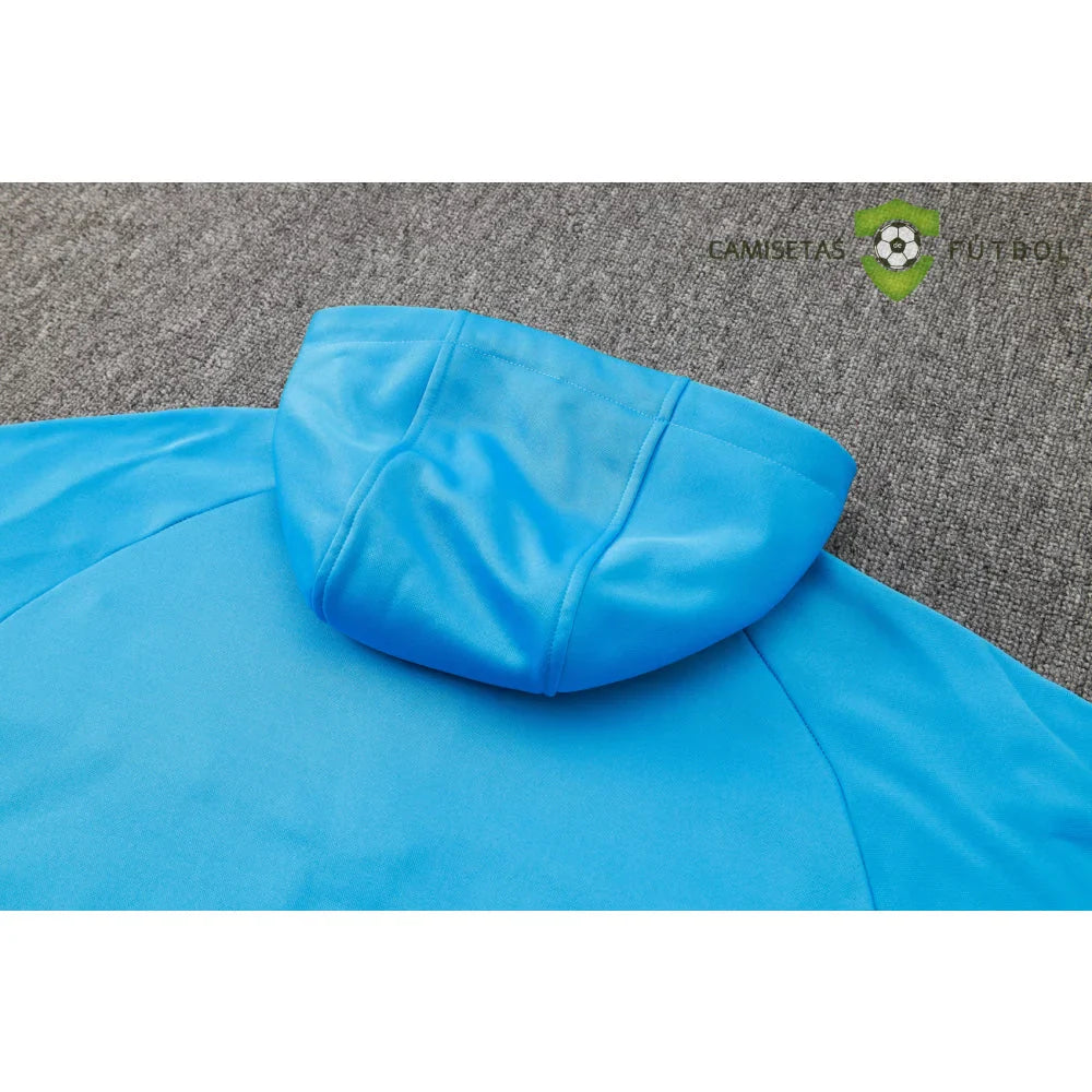 Chandal Brasil 24-25, media cremallera con capucha, Modelo 1