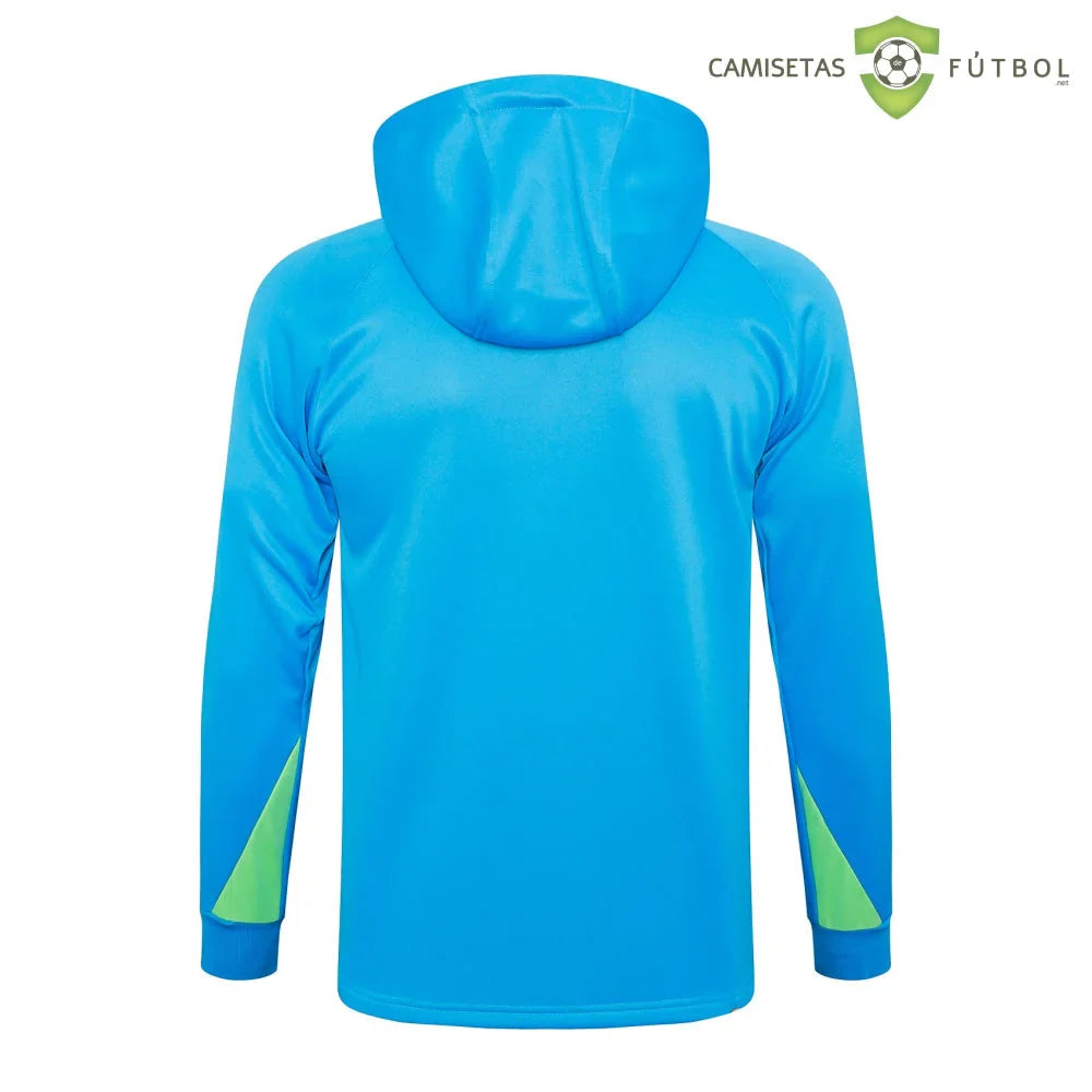 Chandal Brasil 24-25, media cremallera con capucha, Modelo 1