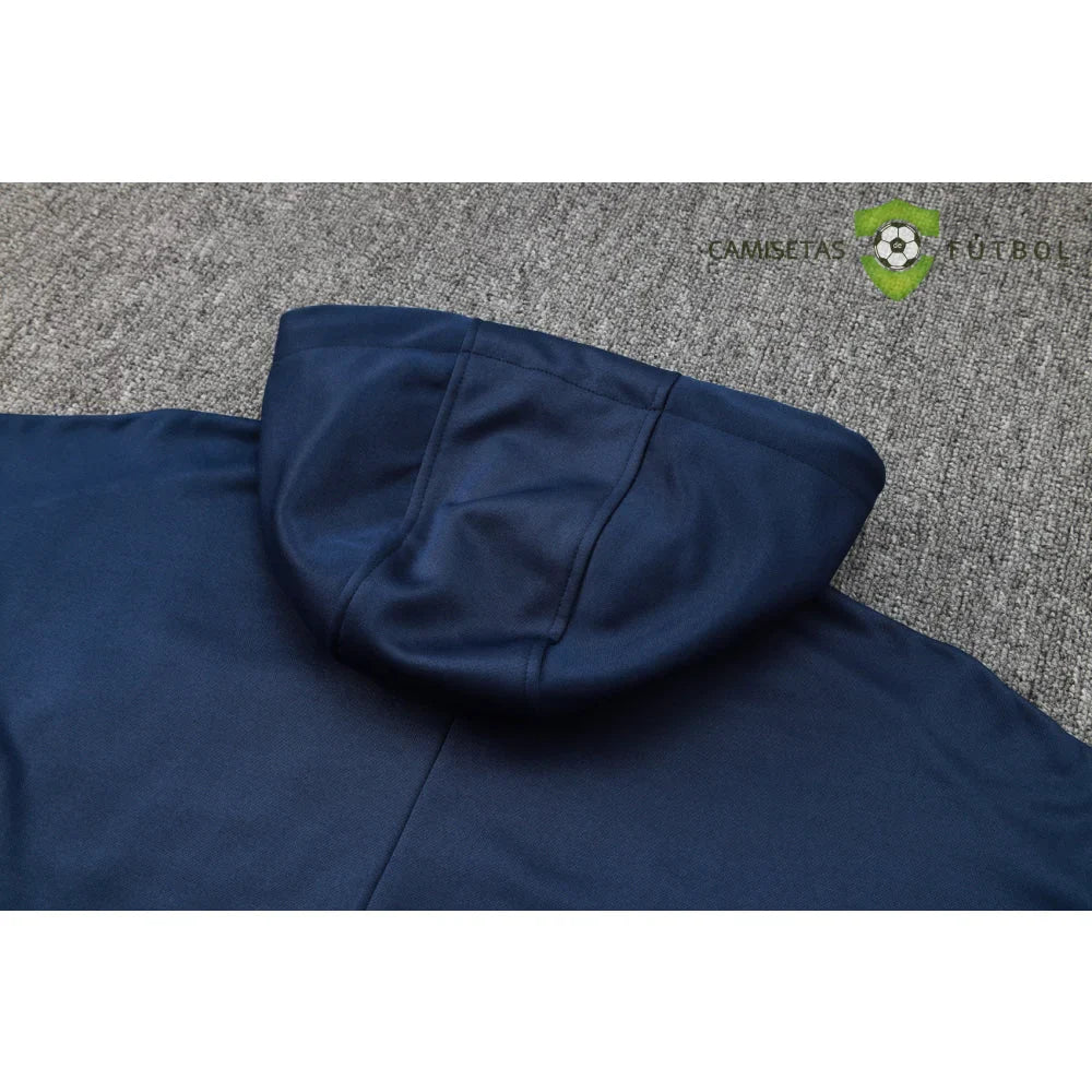 Chandal Chelsea 24-25, cremallera completa con capucha, Modelo 1