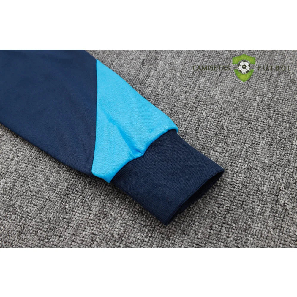Chandal Chelsea 24-25, cremallera completa con capucha, Modelo 1