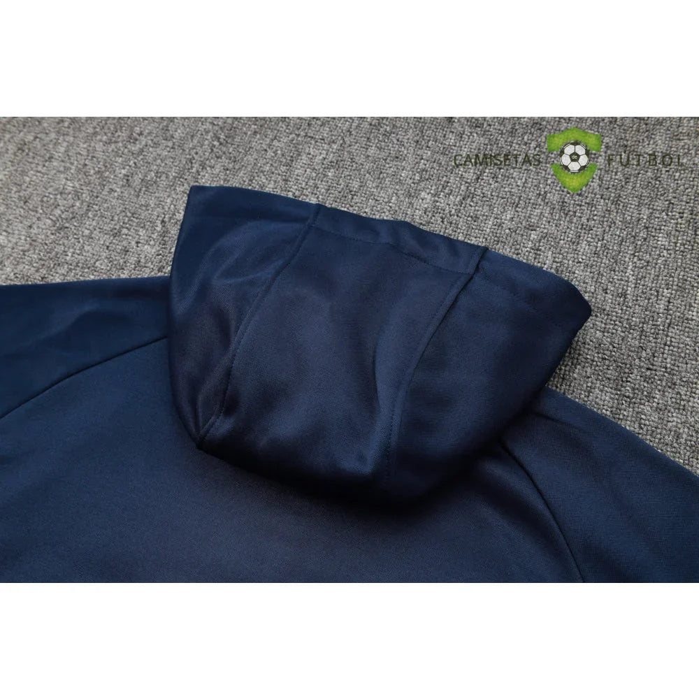 Chandal Francia 24-25, media cremallera con capucha, Modelo 2
