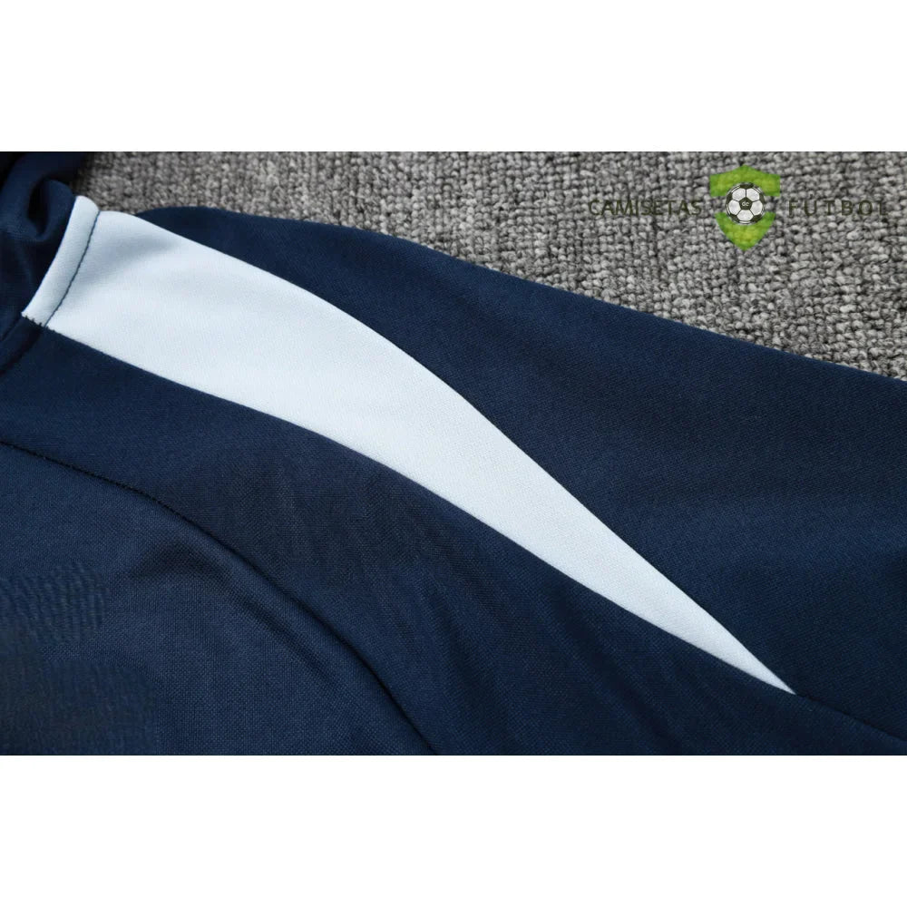 Chandal Francia 24-25, media cremallera con capucha, Modelo 2