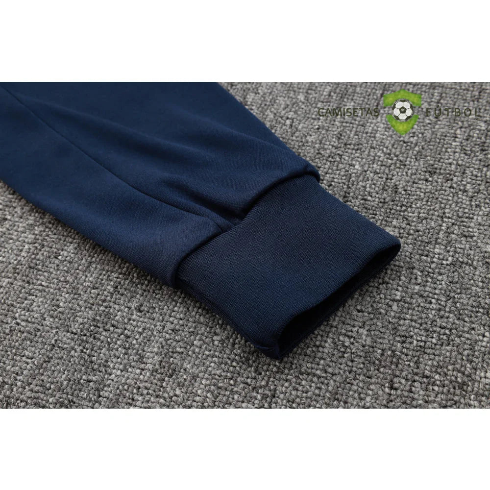 Chandal Francia 24-25, media cremallera con capucha, Modelo 2