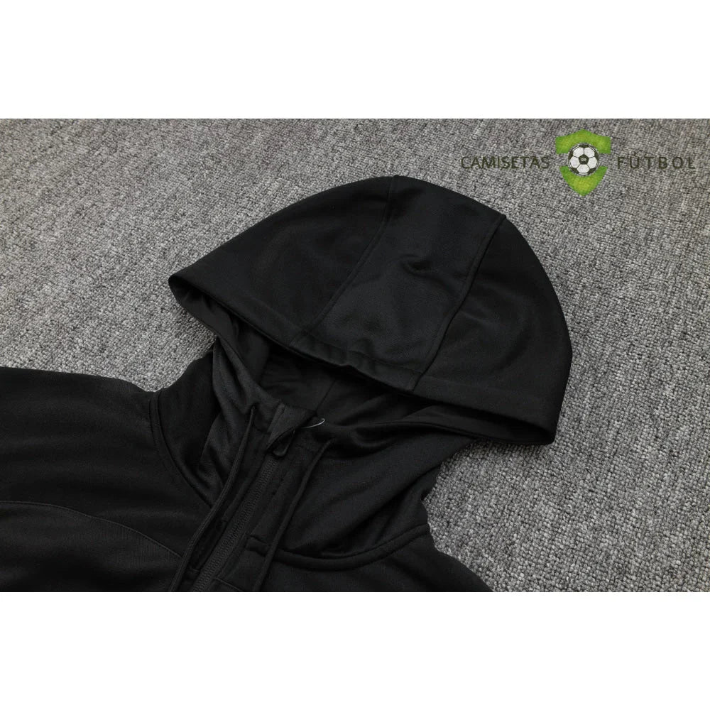 Chandal Inter de Milan 24-25, cremallera completa con capucha, Modelo 1