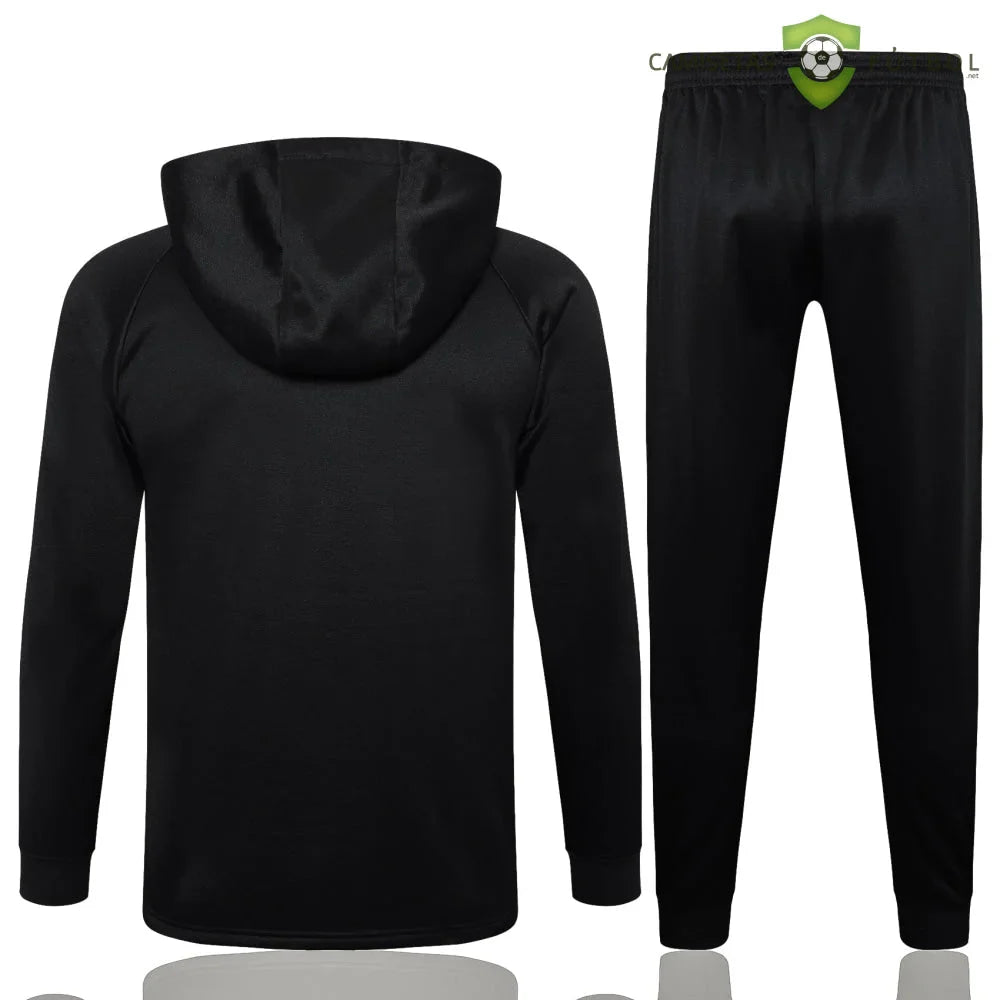 Chandal Inter de Milan 24-25, cremallera completa con capucha, Modelo 1
