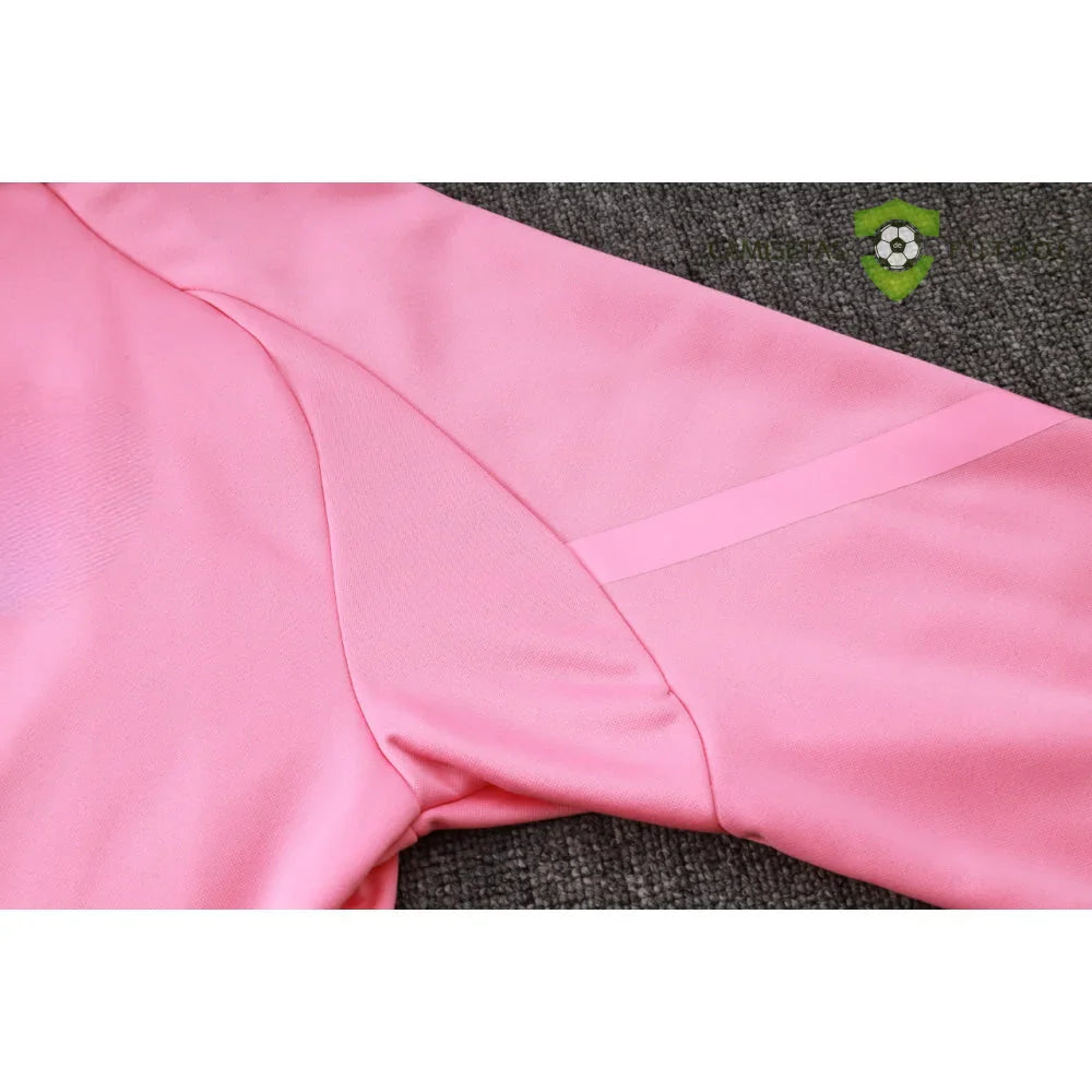 Chandal Inter Miami 24-25, cremallera completa con capucha, Modelo 1