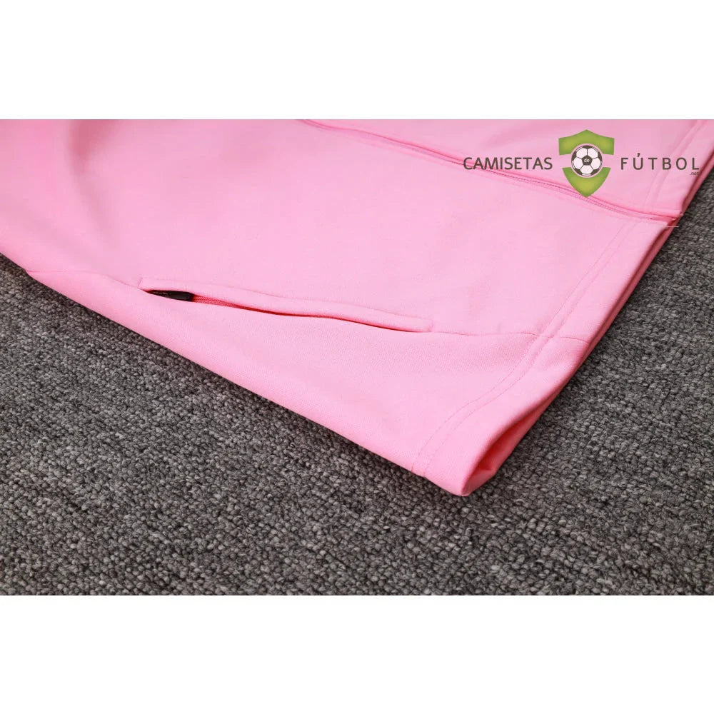 Chandal Inter Miami 24-25, cremallera completa con capucha, Modelo 1