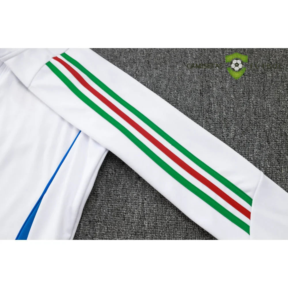 Chandal Italia 24-25, media cremallera con capucha, Modelo 1