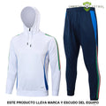 Chandal Italia 24-25, media cremallera con capucha, Modelo 1
