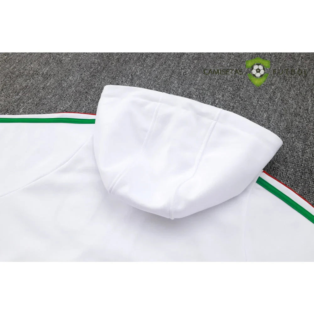 Chandal Italia 24-25, media cremallera con capucha, Modelo 1