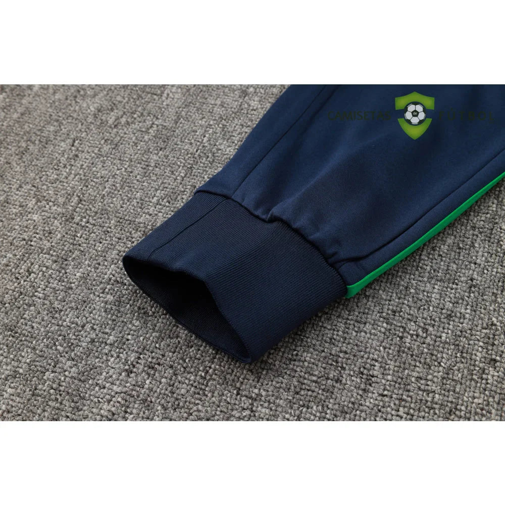 Chandal Italia 24-25, media cremallera con capucha, Modelo 2