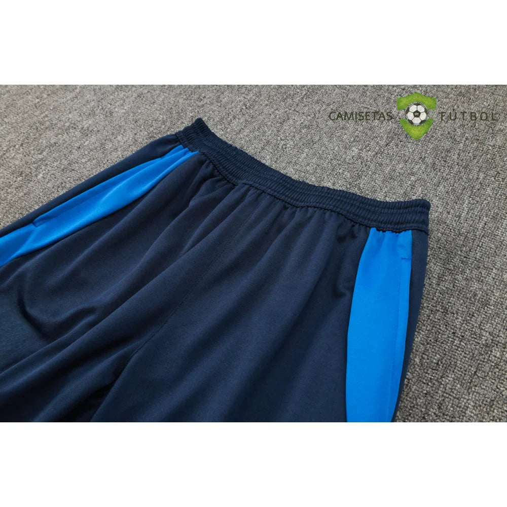 Chandal Italia 24-25, media cremallera con capucha, Modelo 2