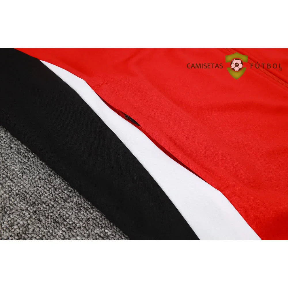 Chandal Manchester United 24-25, cremallera completa, Modelo 1