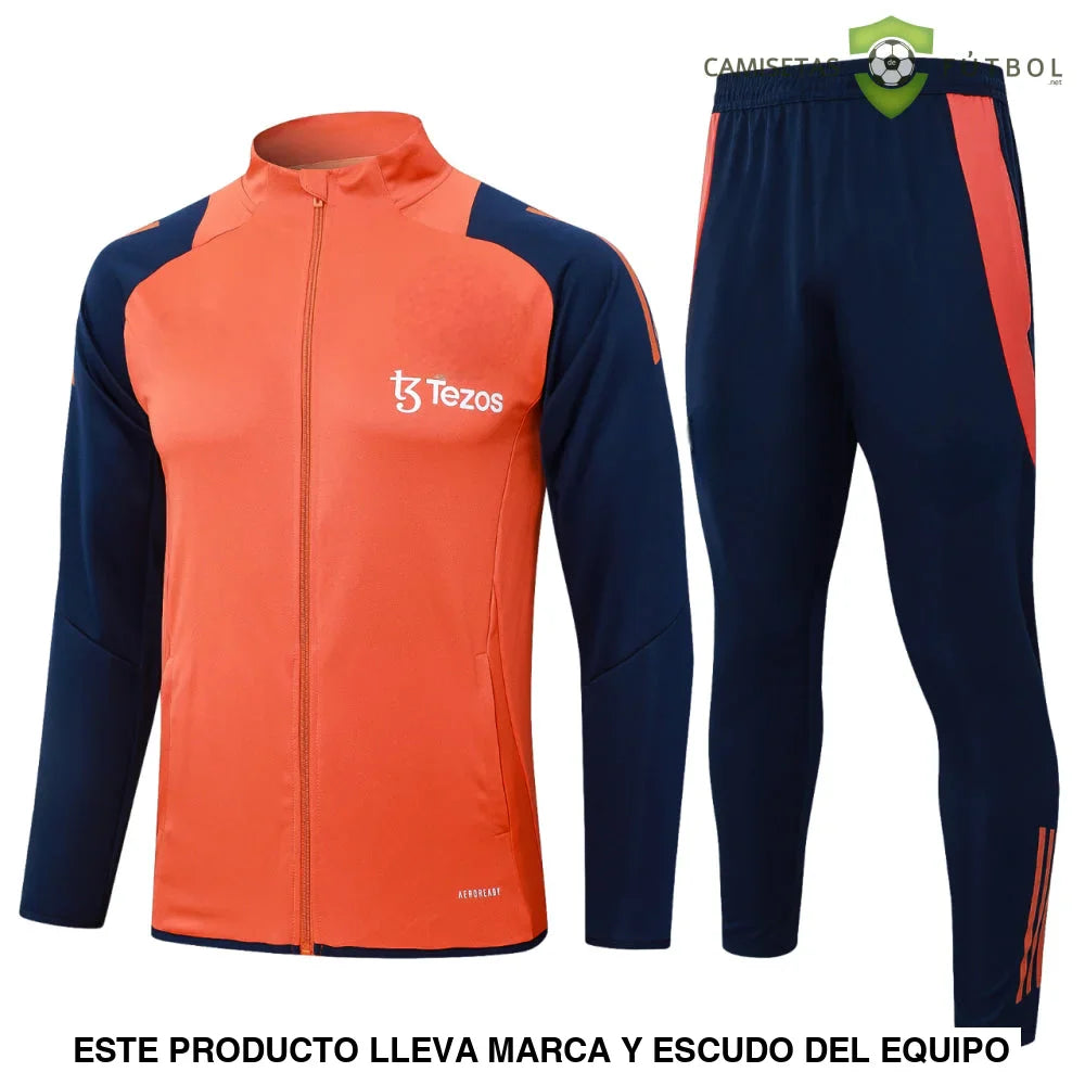 Chandal Manchester United 24-25, cremallera completa, Modelo 2