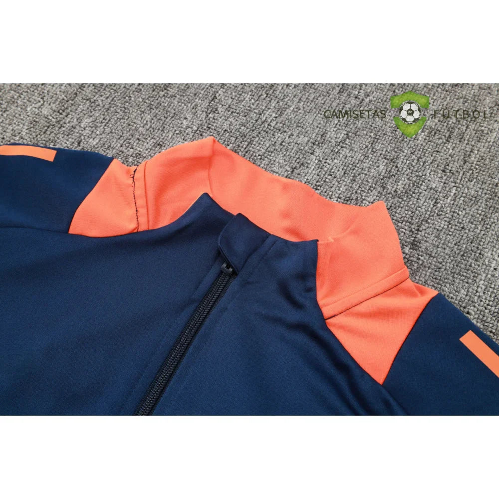 Chandal Manchester United 24-25, cremallera completa, Modelo 3