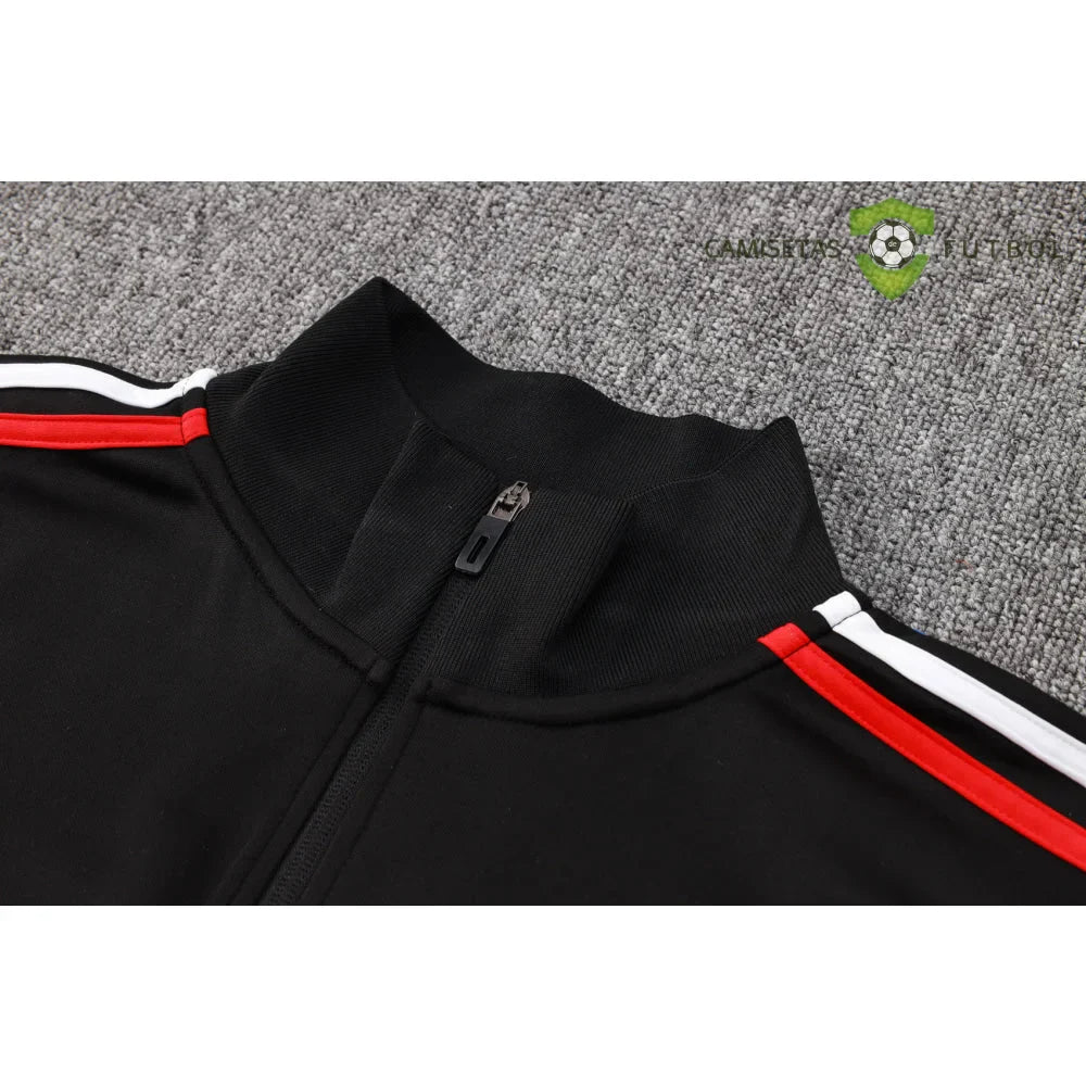 Chandal Manchester United 24-25, cremallera completa, Modelo 4