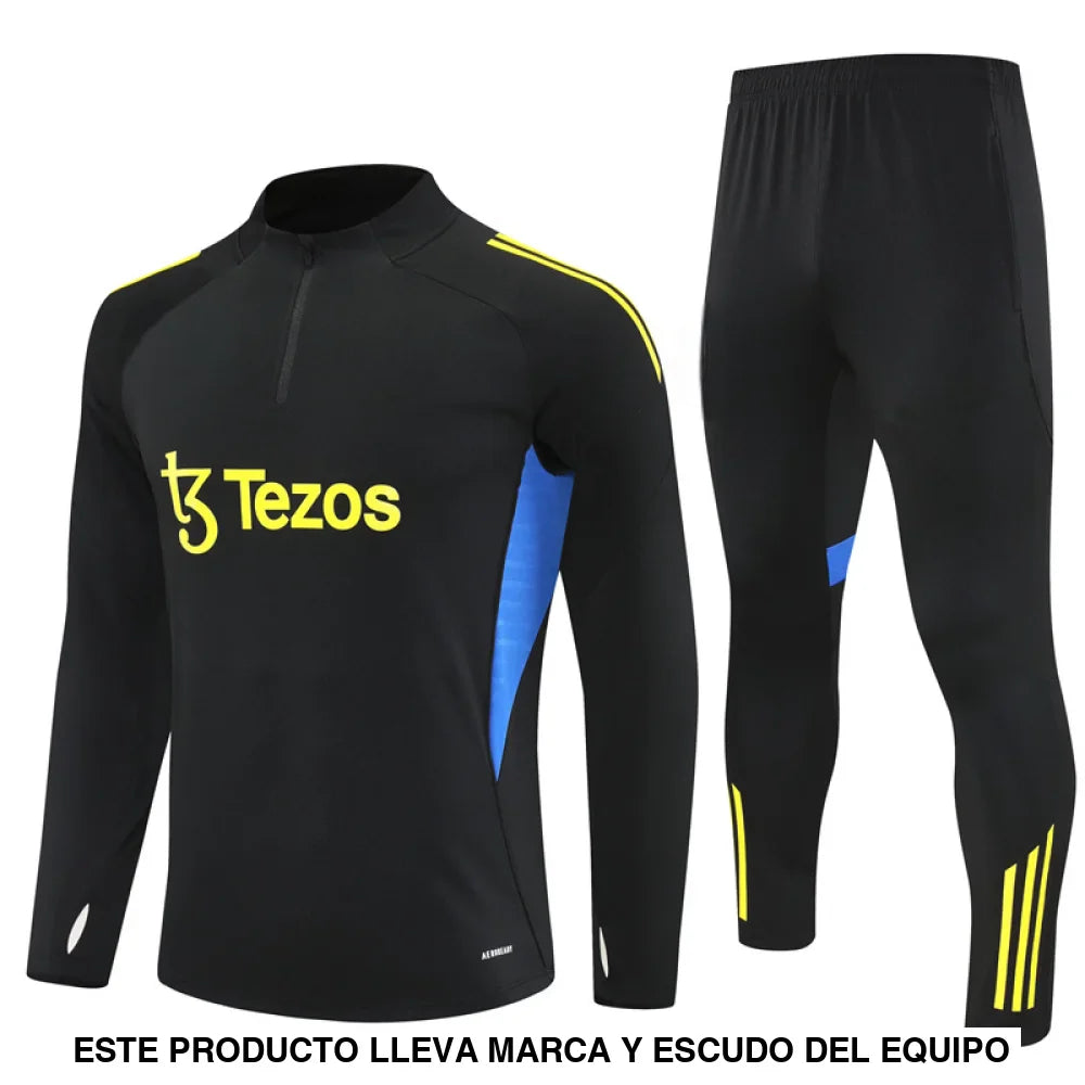 Chandal Manchester United 25-26, media cremallera, Modelo 5