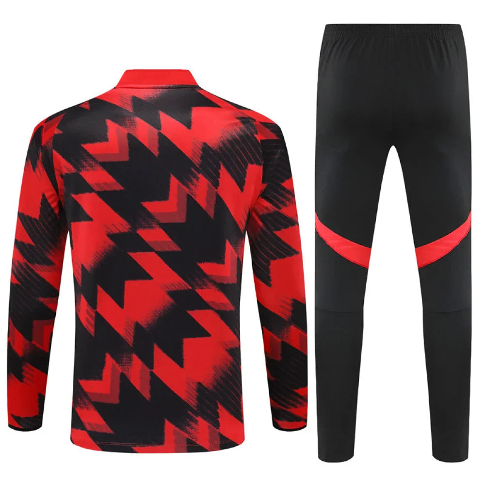 Chandal Manchester United 25-26, media cremallera, Modelo 6
