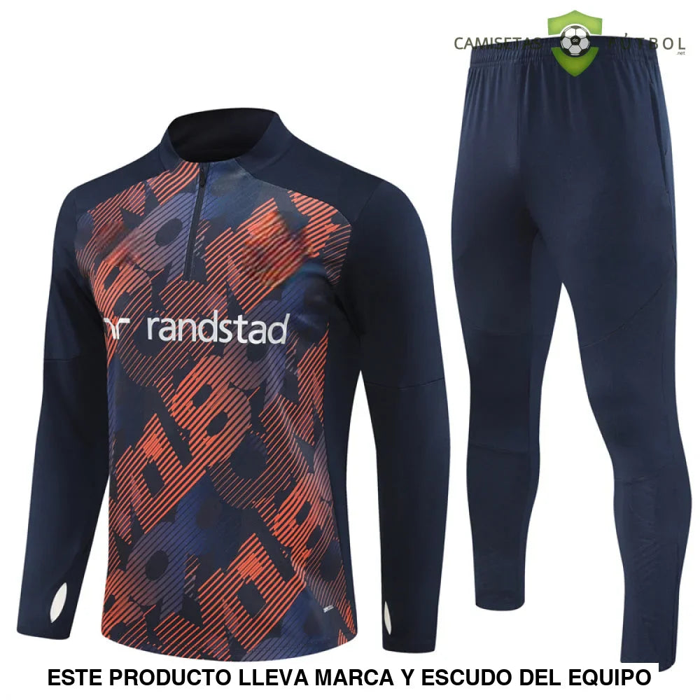 Chandal Marseille 24-25, media cremallera, Modelo 2