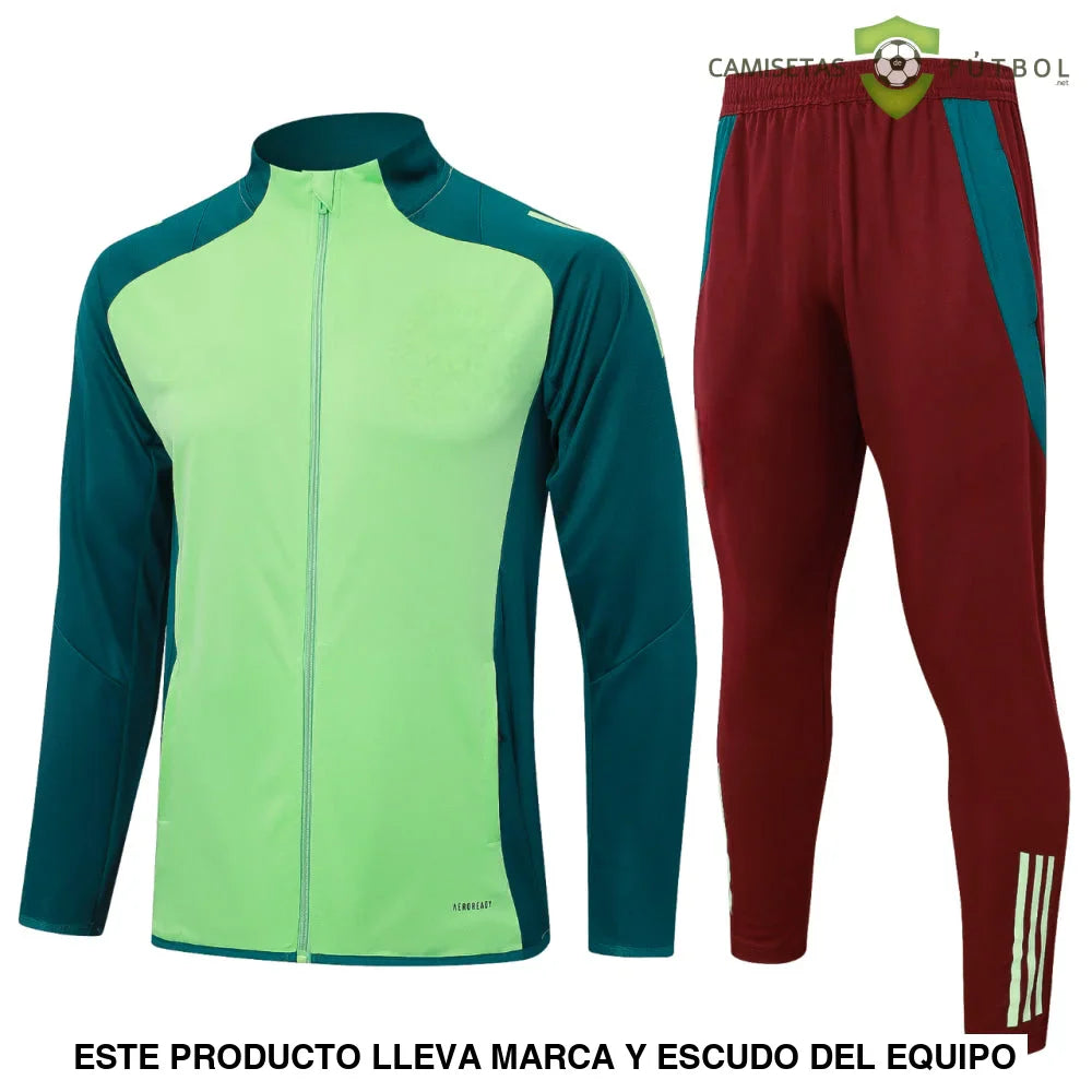 Chandal Mexico 24-25, cremallera completa, Modelo 1