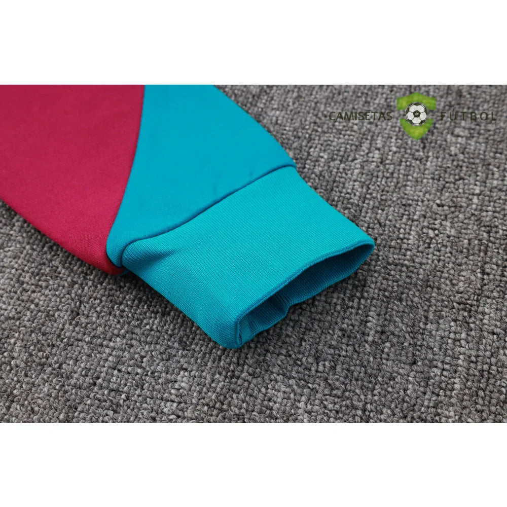 Chandal PSG 24-25, cremallera completa con capucha, Modelo 1