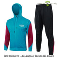 Chandal PSG 24-25, cremallera completa con capucha, Modelo 1