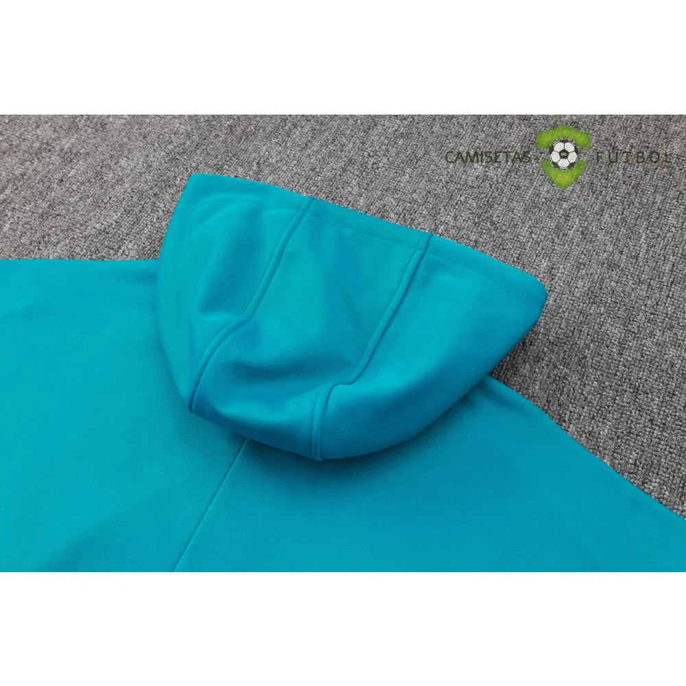 Chandal PSG 24-25, cremallera completa con capucha, Modelo 1