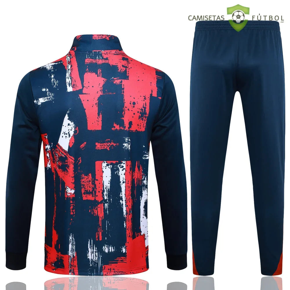 Chandal PSG 24-25, cremallera completa, Modelo 1