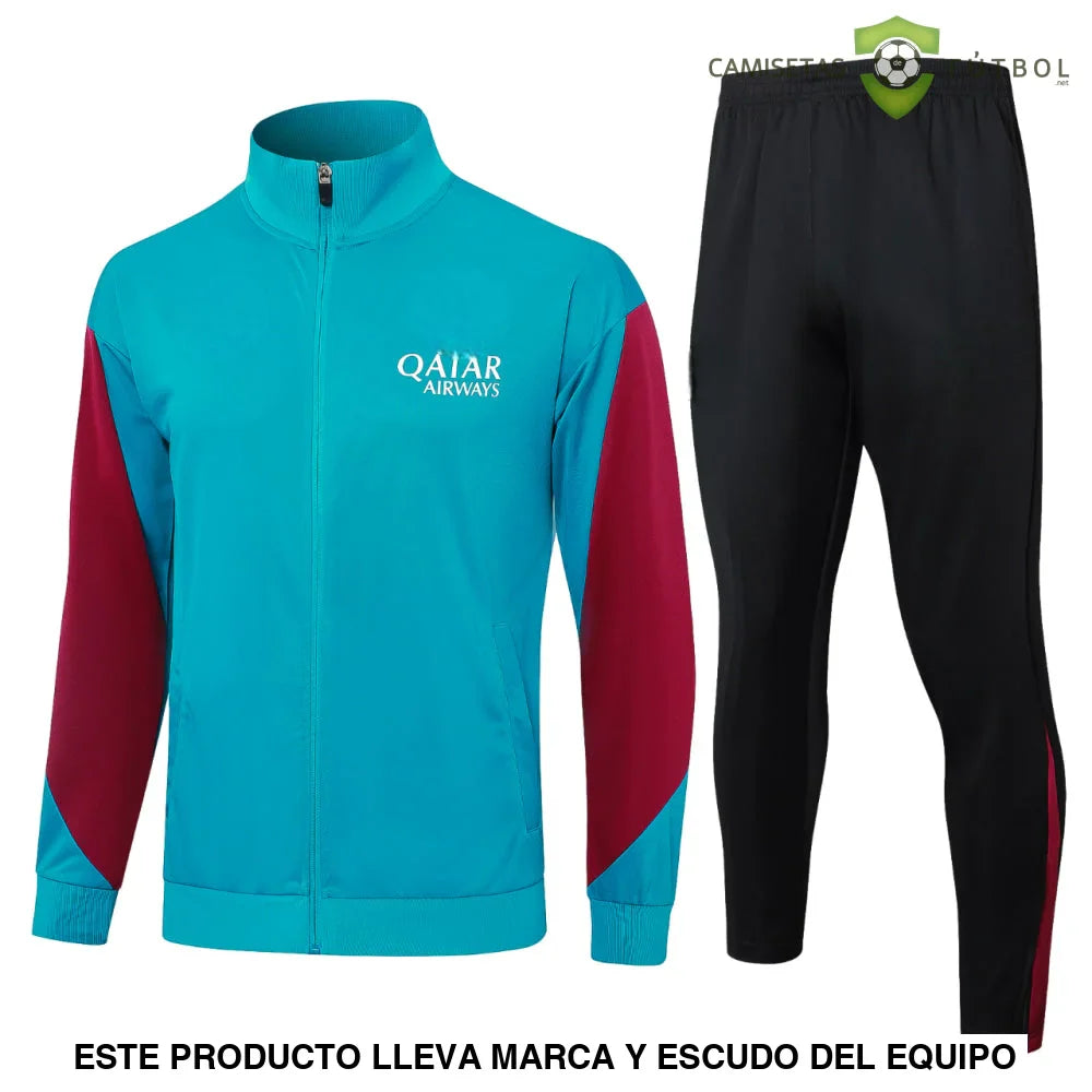 Chandal PSG 24-25, cremallera completa, Modelo 4