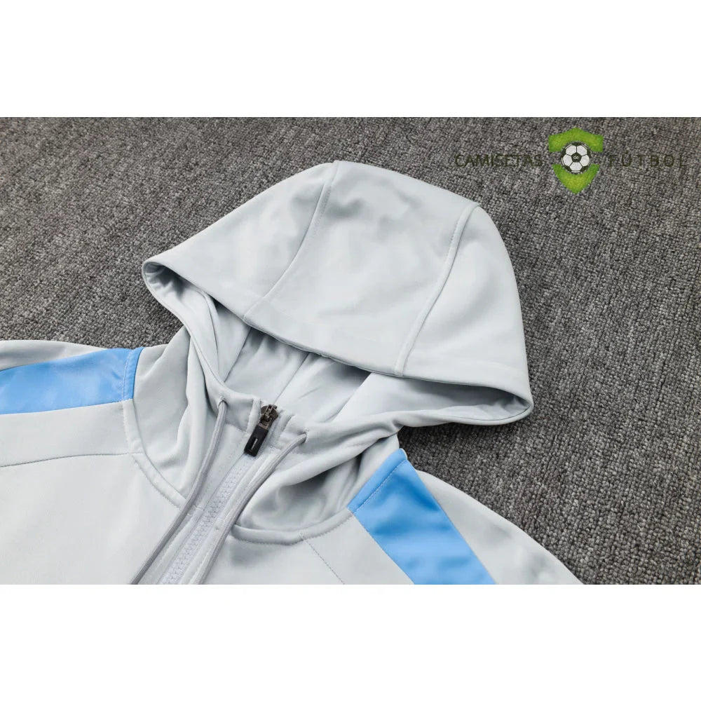 Chandal PSG 24-25, media cremallera con capucha, Modelo 2