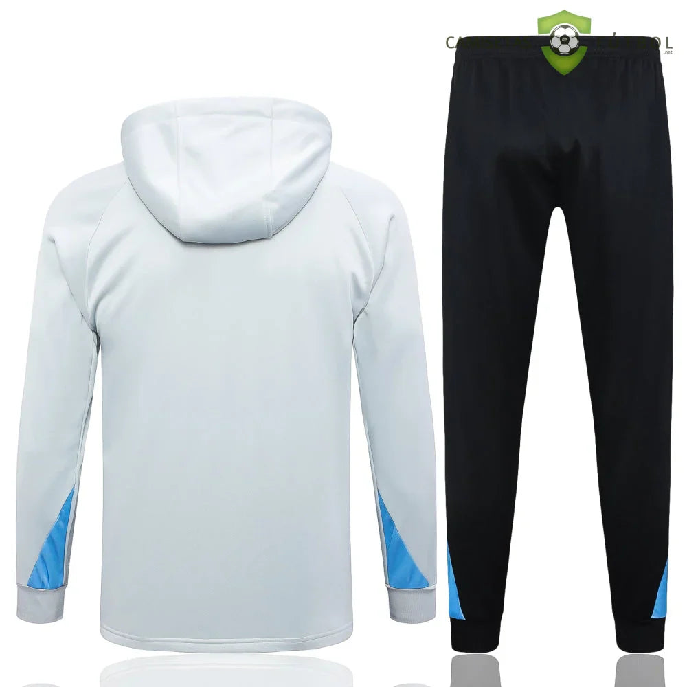 Chandal PSG 24-25, media cremallera con capucha, Modelo 2