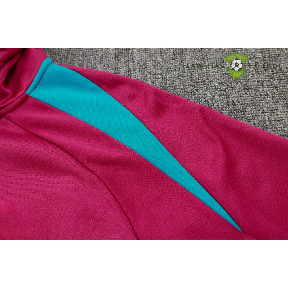 Chandal PSG 24-25, media cremallera con capucha, Modelo 4