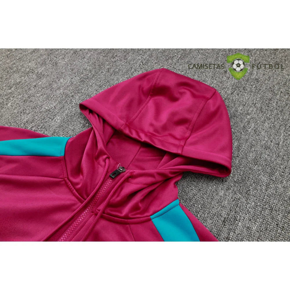 Chandal PSG 24-25, media cremallera con capucha, Modelo 4