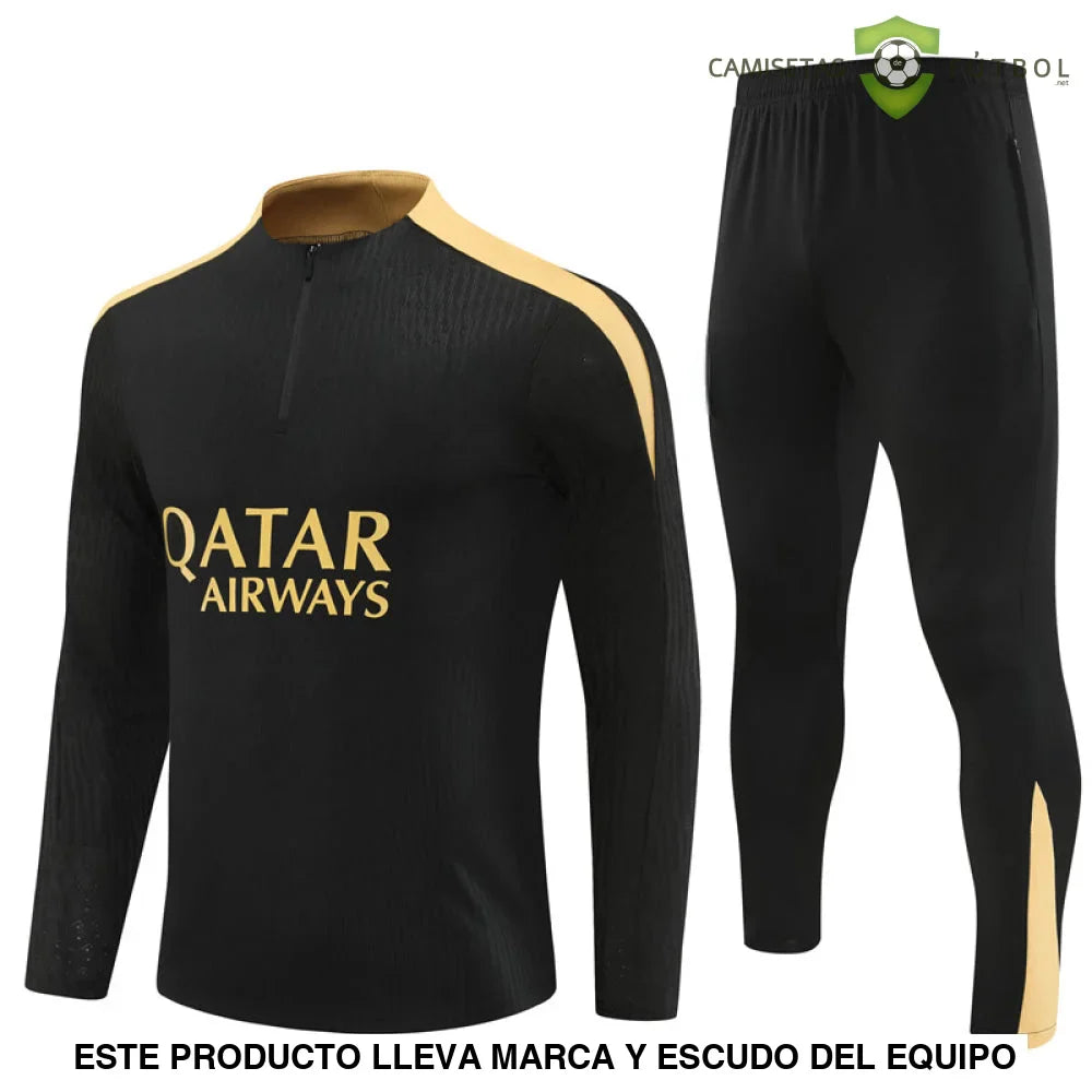Chandal PSG 24-25, media cremallera, Modelo 10