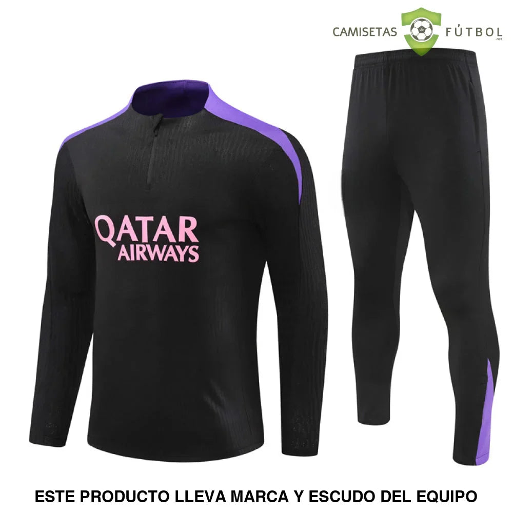 Chandal PSG 24-25, media cremallera, Modelo 11