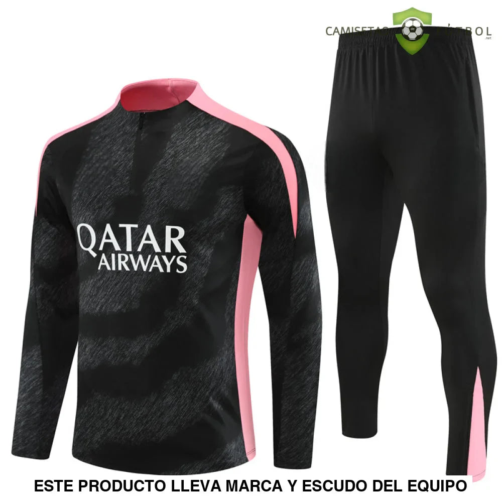 Chandal PSG 24-25, media cremallera, Modelo 12