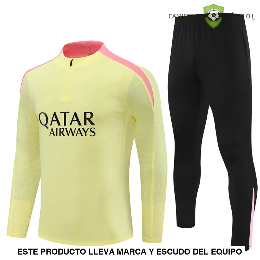 Chandal PSG 24-25, media cremallera, Modelo 16