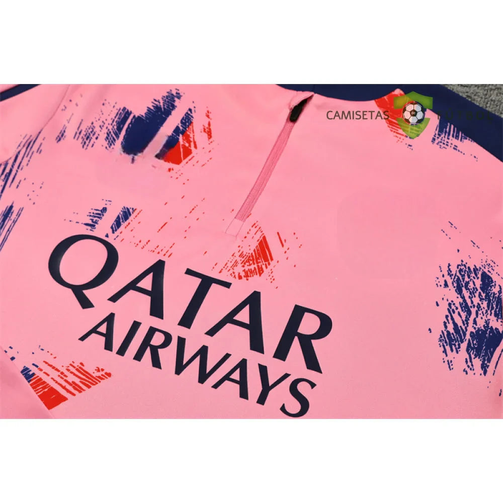 Chandal PSG 24-25, media cremallera, Modelo 4