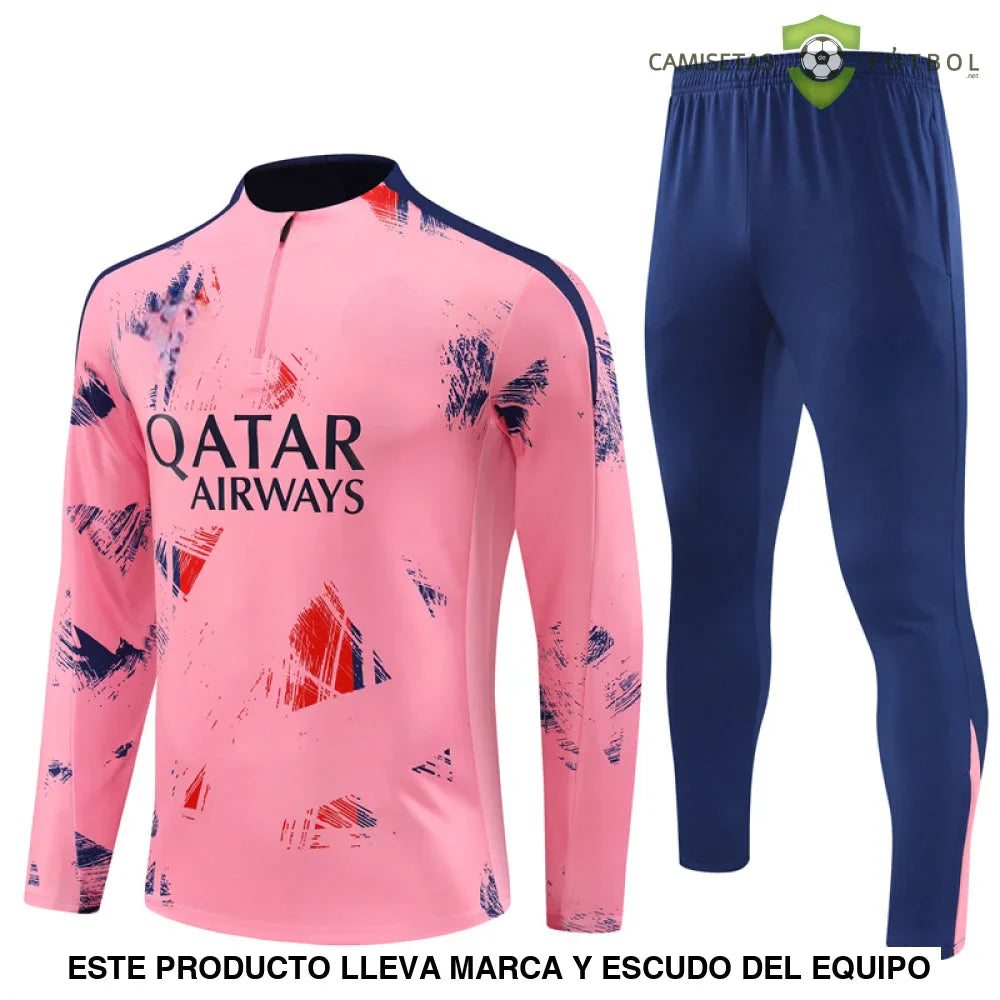 Chandal PSG 24-25, media cremallera, Modelo 4